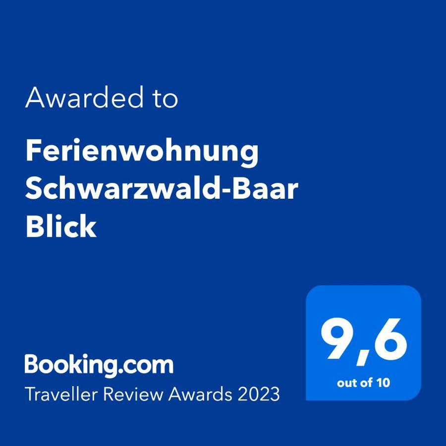 Ferienwohnung Schwarzwald-Baar Blick Donaueschingen Bagian luar foto